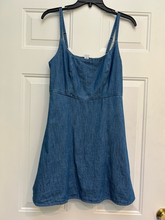 Old Navy Dresses & Skirts - Old Navy Blue Denim Mini Slip Dress SP